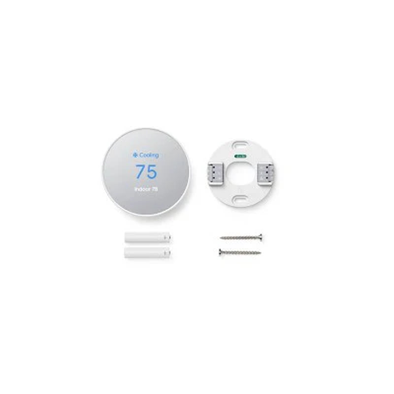 Open Box - Google Nest Thermostat Cotton Snow