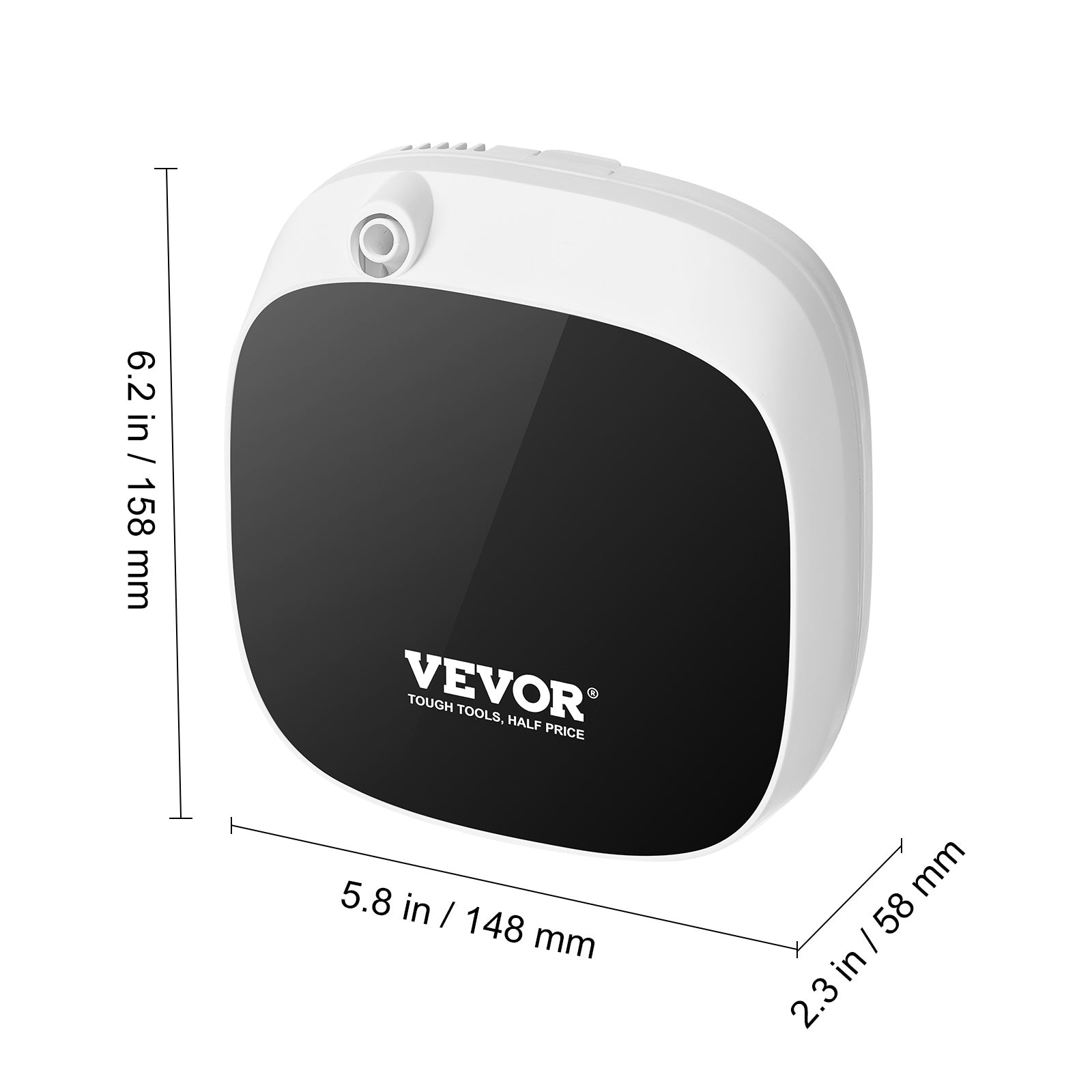 VEVOR Scent Air Machine For Home, With Cold Air Technology, Waterless Smart Essential Oil Diffuser With USB & Battery Powered, Cover Up To .Ft For Living Room, Bath Room, Spa