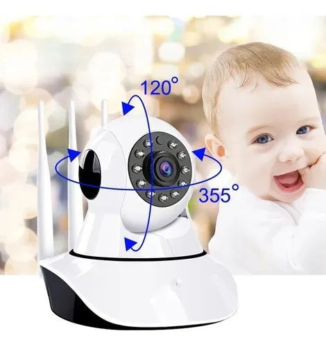 Ip Camera 3 Antennas Wifi Wireless 3 Generation Night Vision