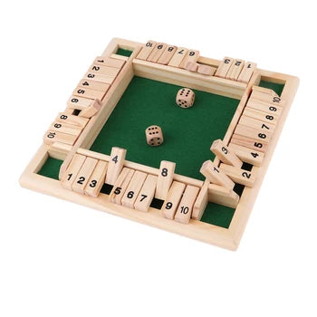 Shut The Box Board Game