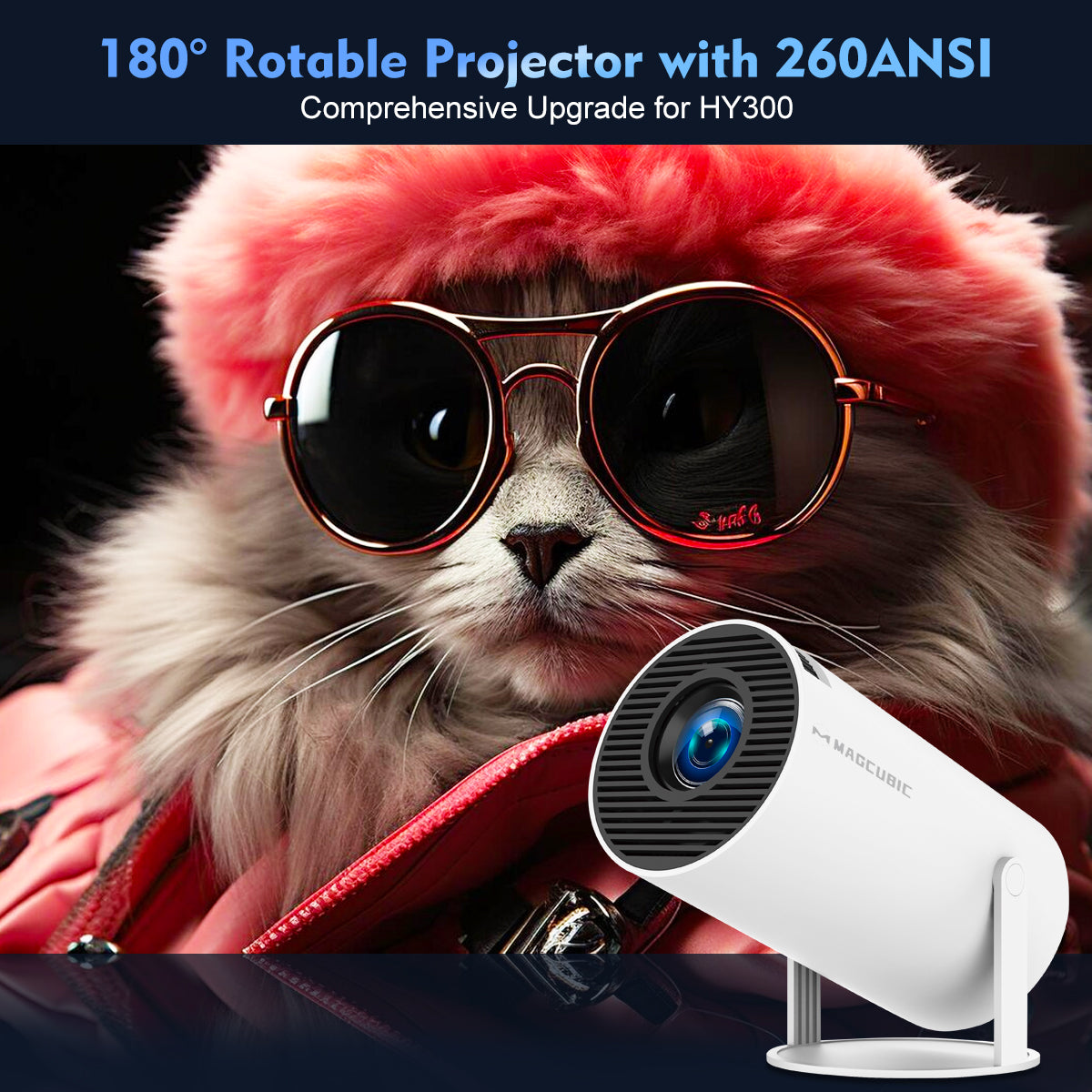 Ultra HD Christmas Gift Projector