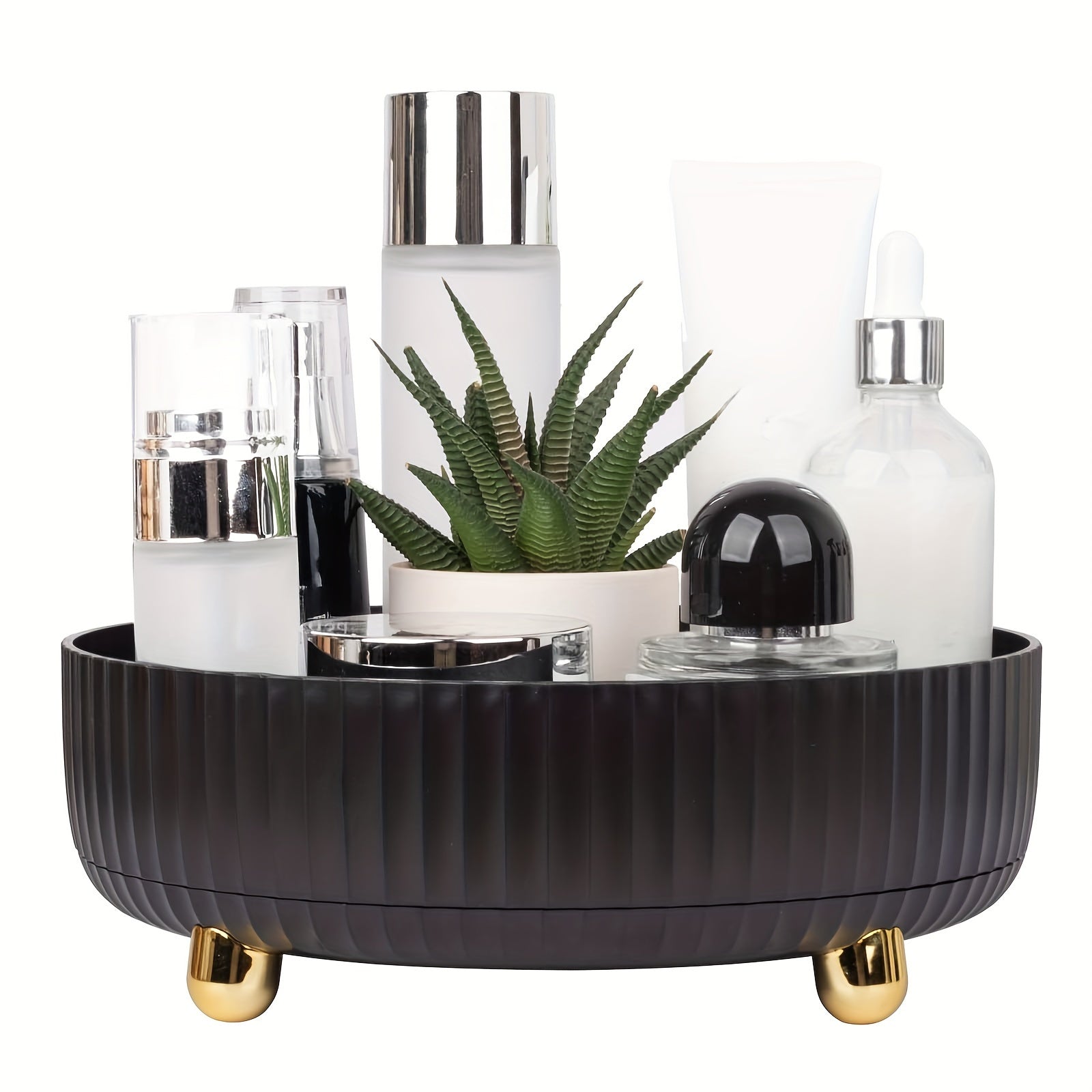 360° Rotating Makeup & Perfume Caddy