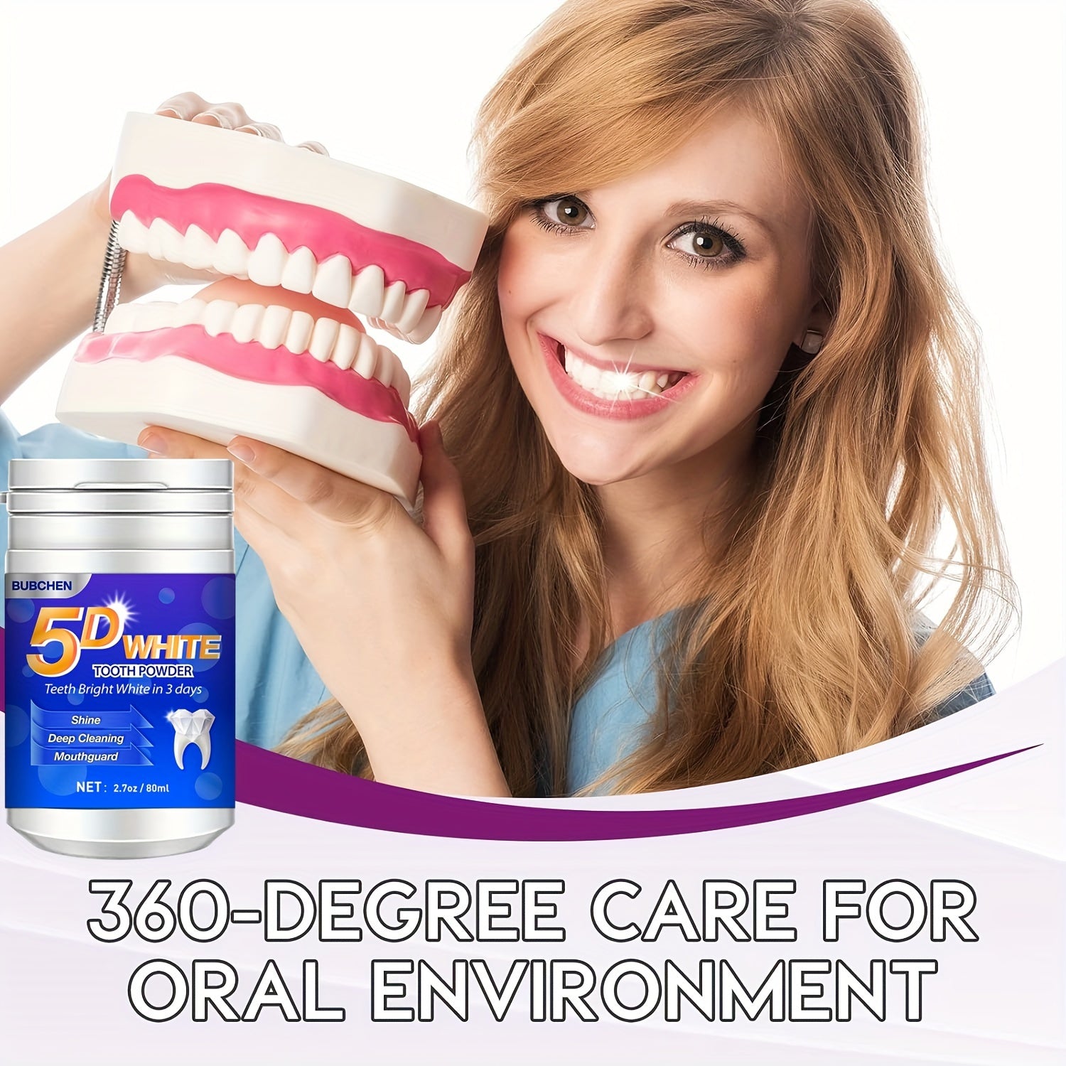 5D White Tooth Powder